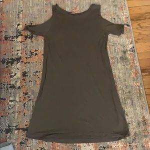 Zara cut out sleeve dress